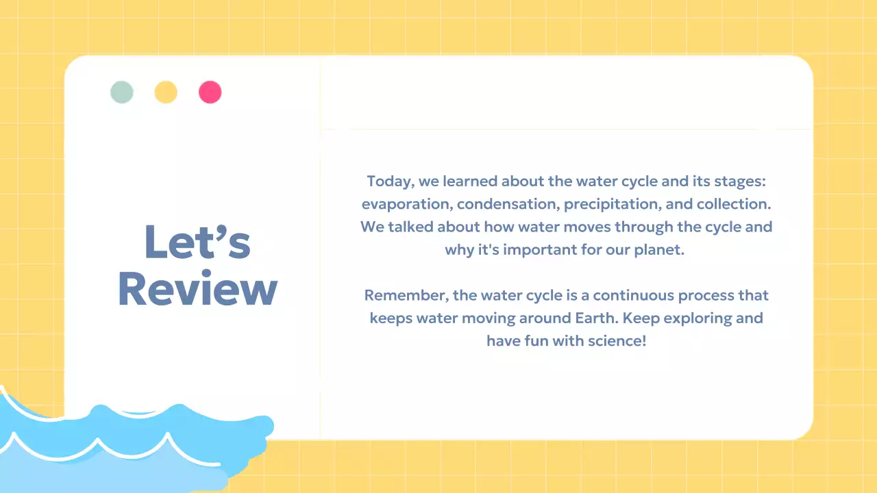Yellow Simple Science Class Presentation