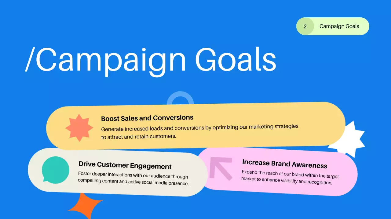 Blue Modern Marketing Plan Presentation