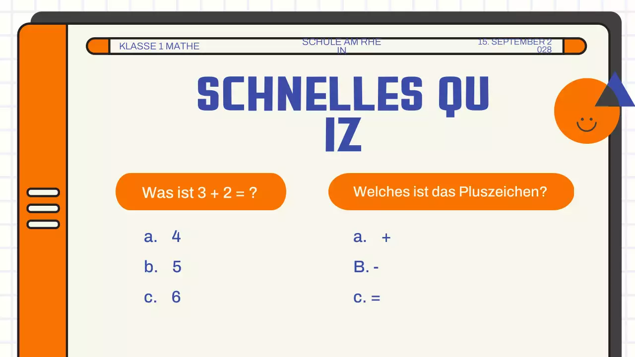 Präsentation für den Mathematikunterricht zur Grundaddition