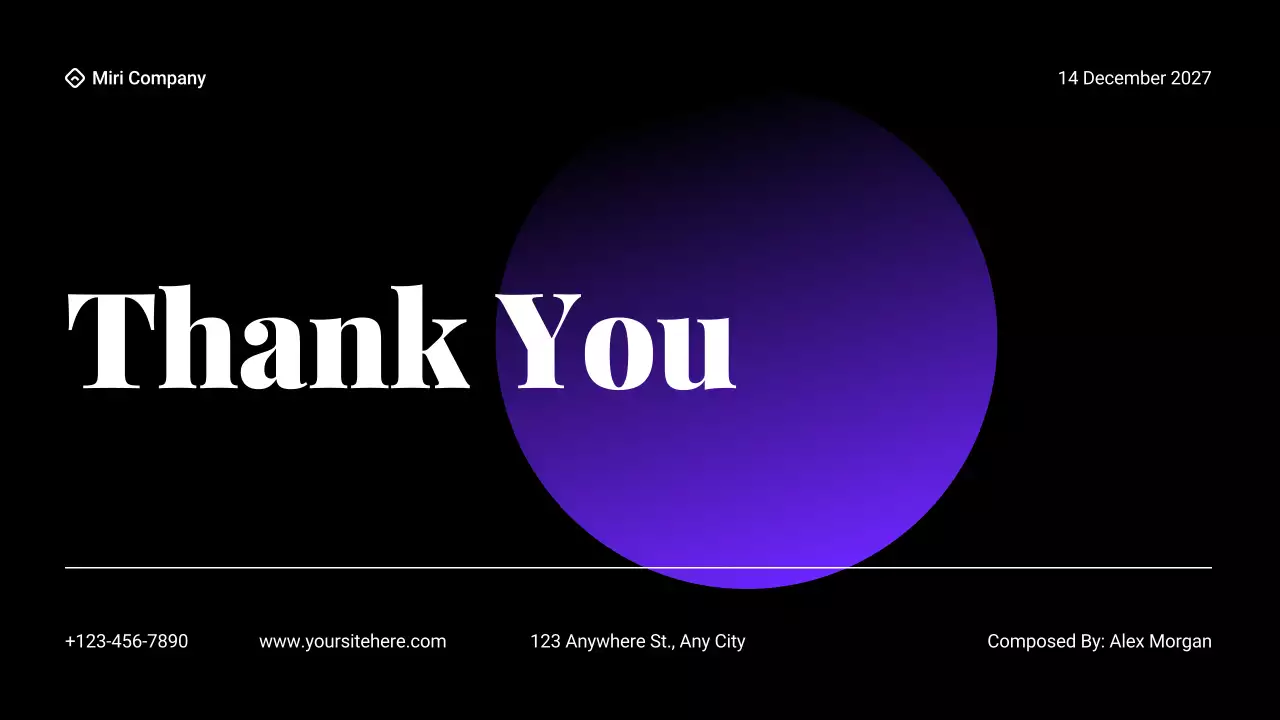 Purple Modern Marketing Plan Document Presentation