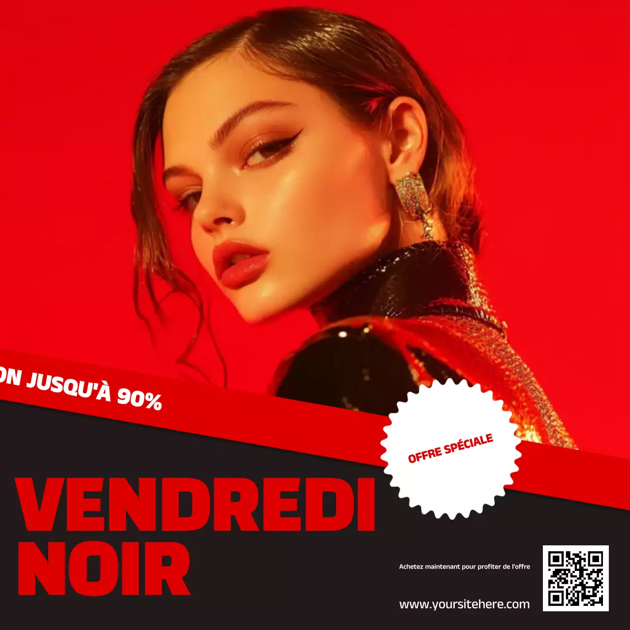 Promotion des ventes du vendredi noir