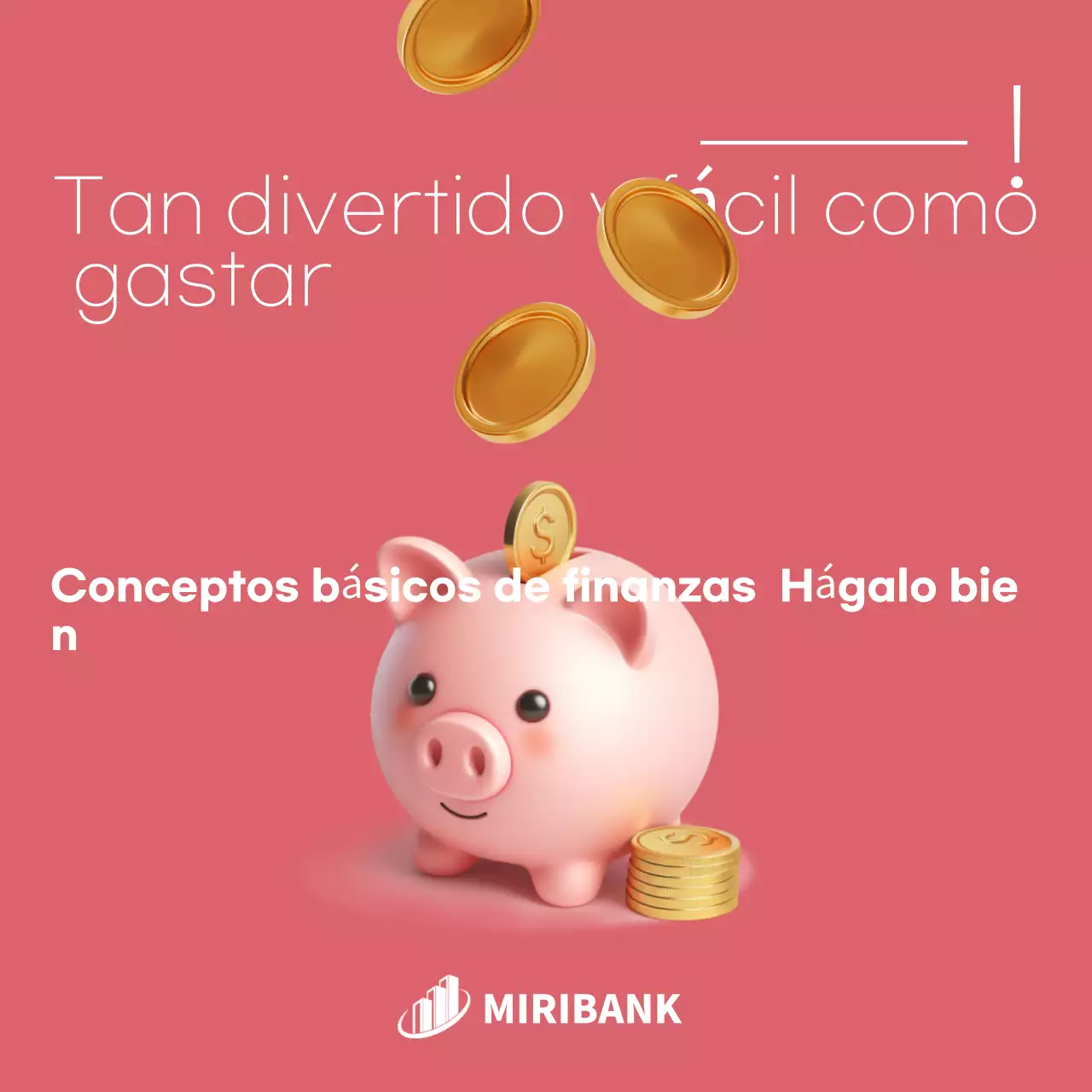 Promover las finanzas acogedoras de color rosa
