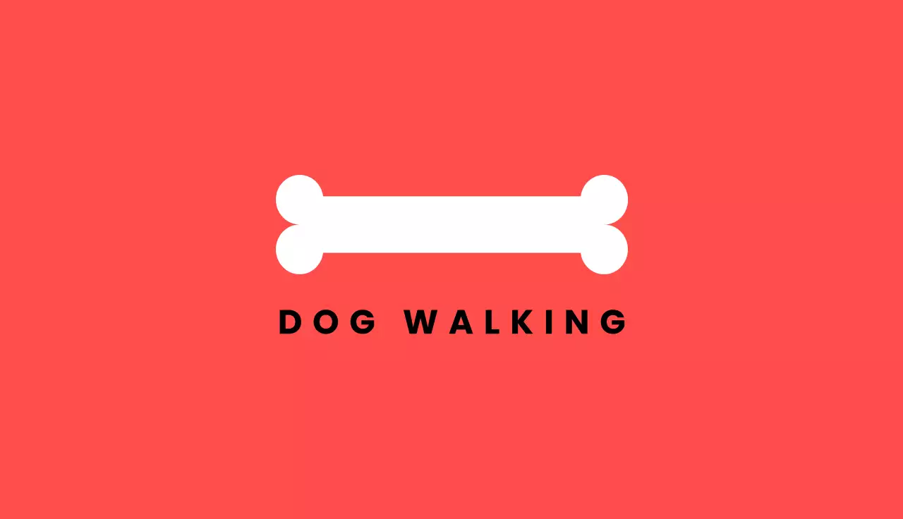 Red Minimal Business Card