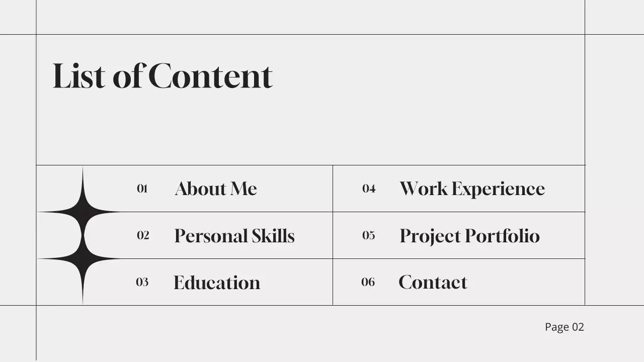 White Minimal Portfolio Presentation