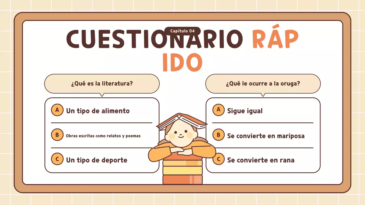 curso de literatura simple naranja