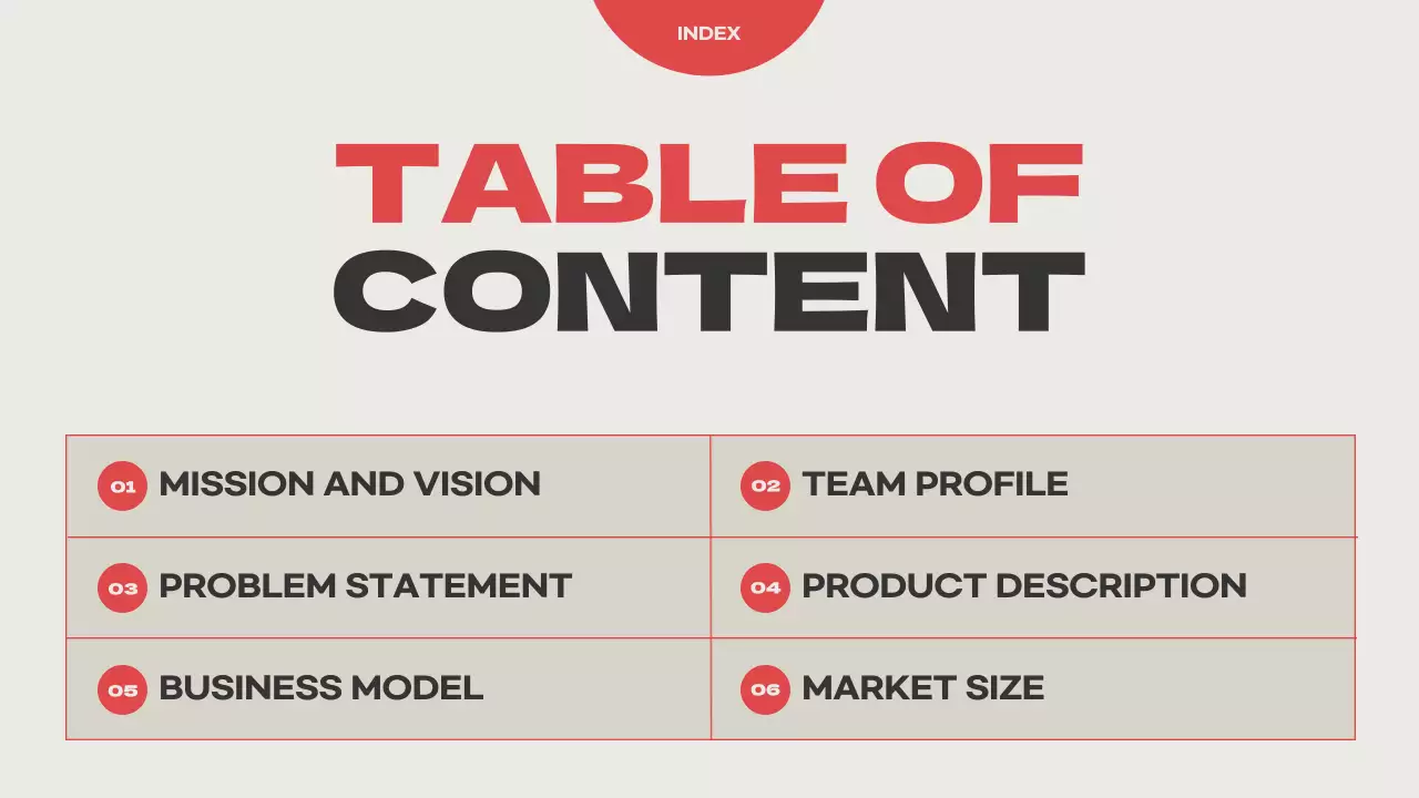 Red Modern Business Presentation