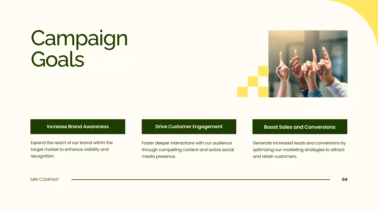 Green Modern Marketing Plan Presentation