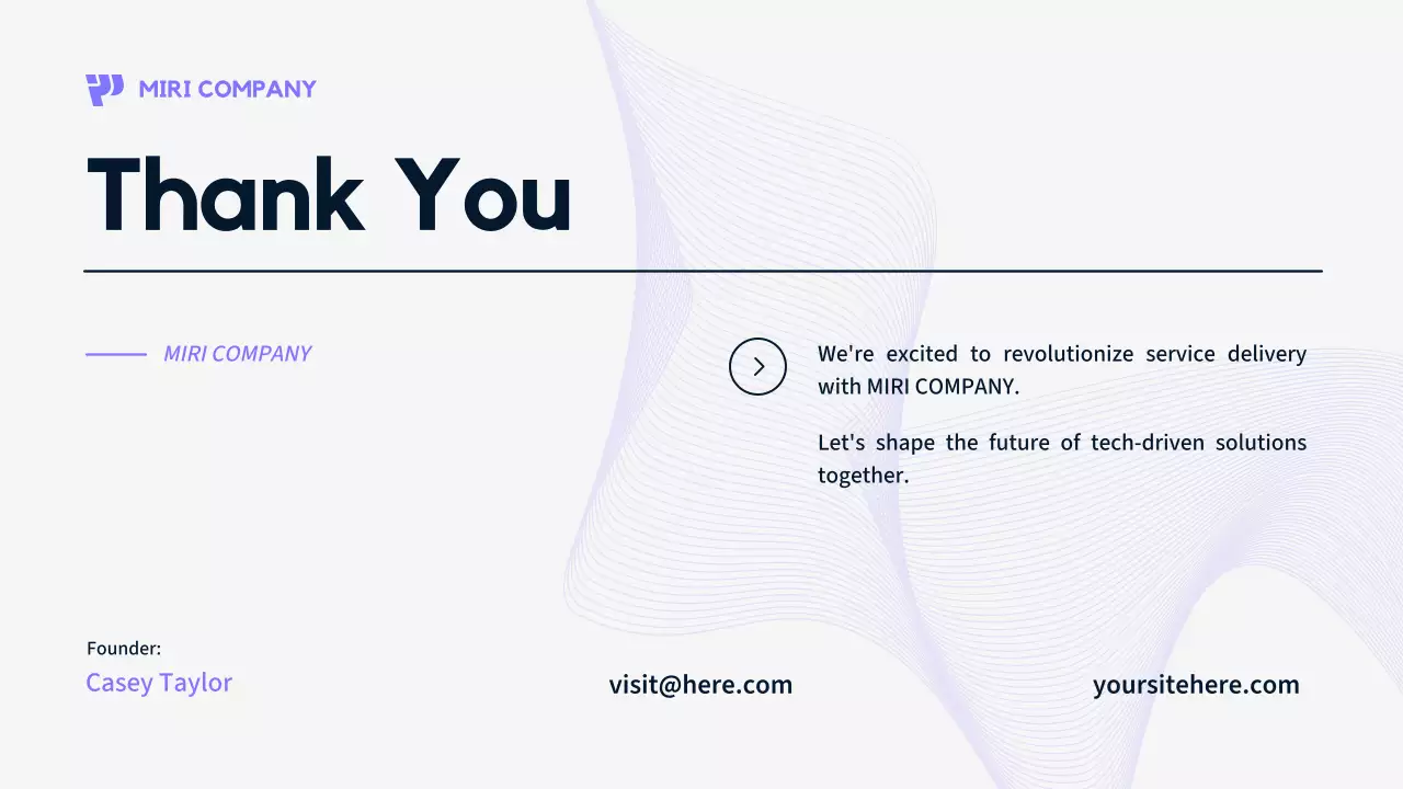 Navy Modern Business Promotion Presentation