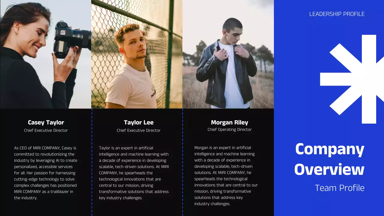 Blue Modern Business Presentation