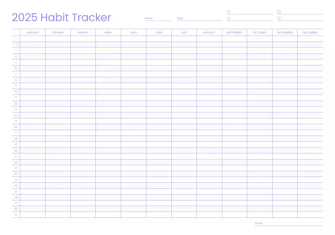 Pink Baby Simple 365-Day Anniversary Calendar