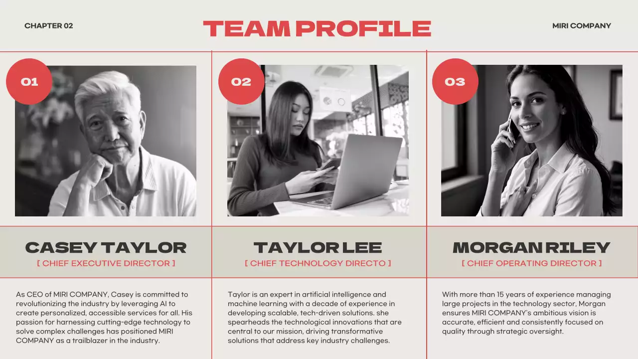 Red Modern Business Presentation