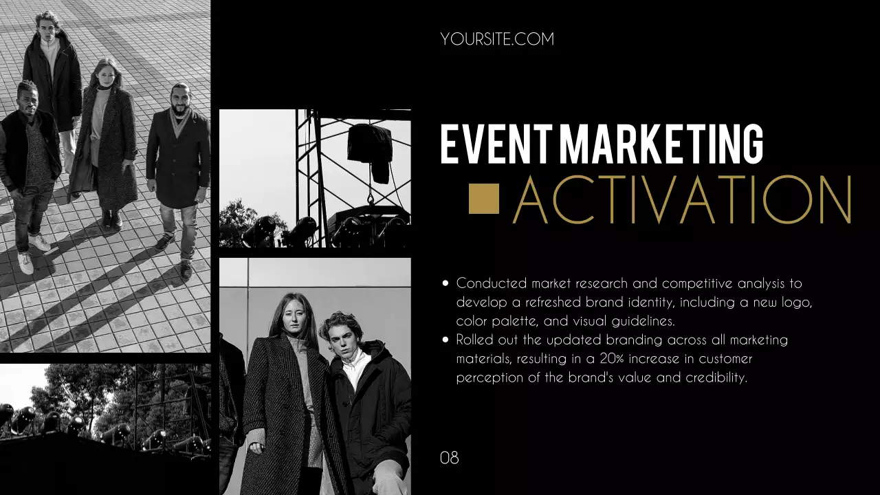 Black Modern Portfolio Resume Presentation