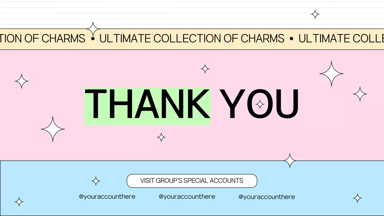 Colorful Trendy Members Agenda Presentation