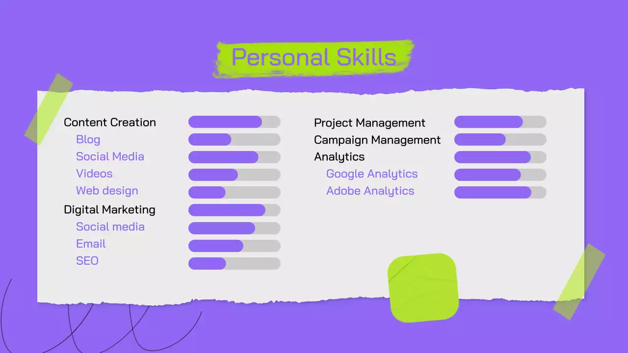 Purple Modern Portfolio Resume Presentation