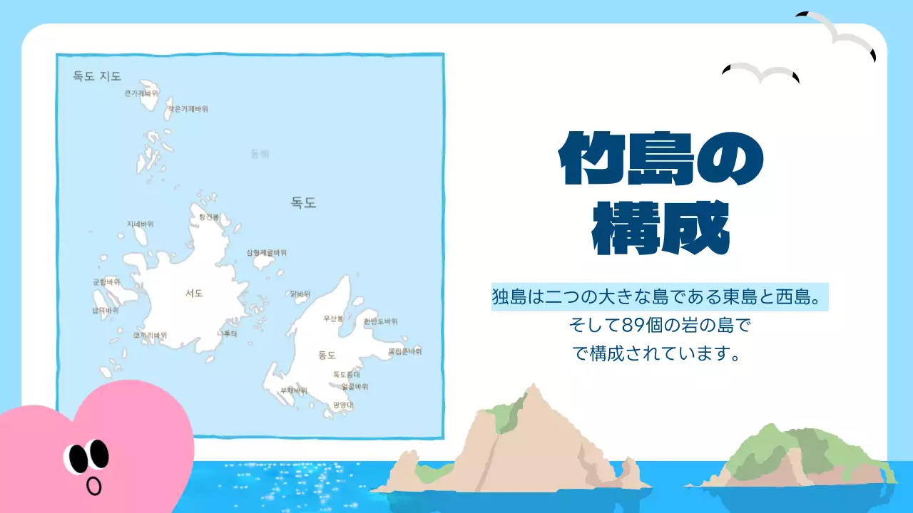 青 ポップ 島 お知らせ プレゼンテーション