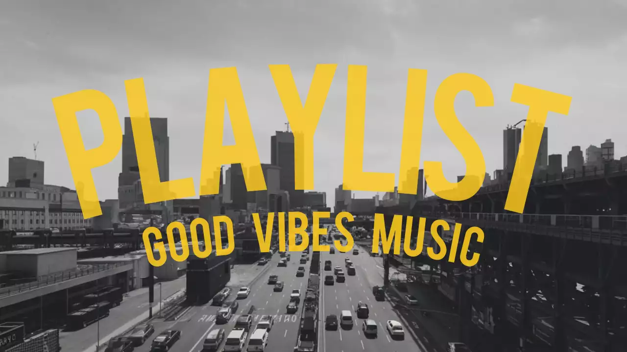 Yellow Urban Music Playlist YouTube Thumbnail