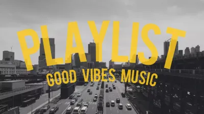 Yellow Urban Music Playlist YouTube Thumbnail
