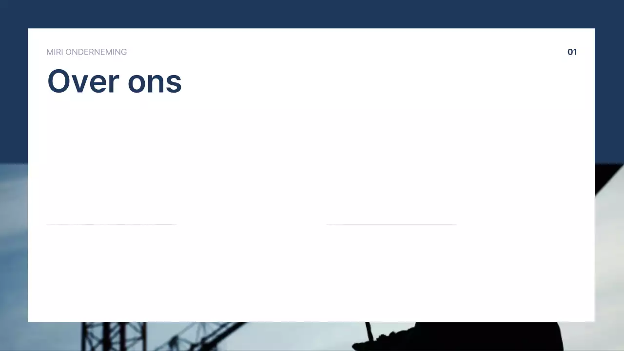 Blue Simple Manufacturing Bedrijfsprofiel Promotie