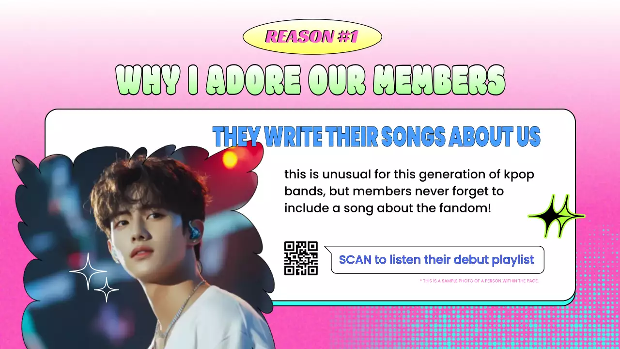 Blue Trendy Fandom Guide Presentation