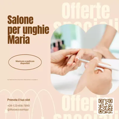 Promozione unghie moderna beige