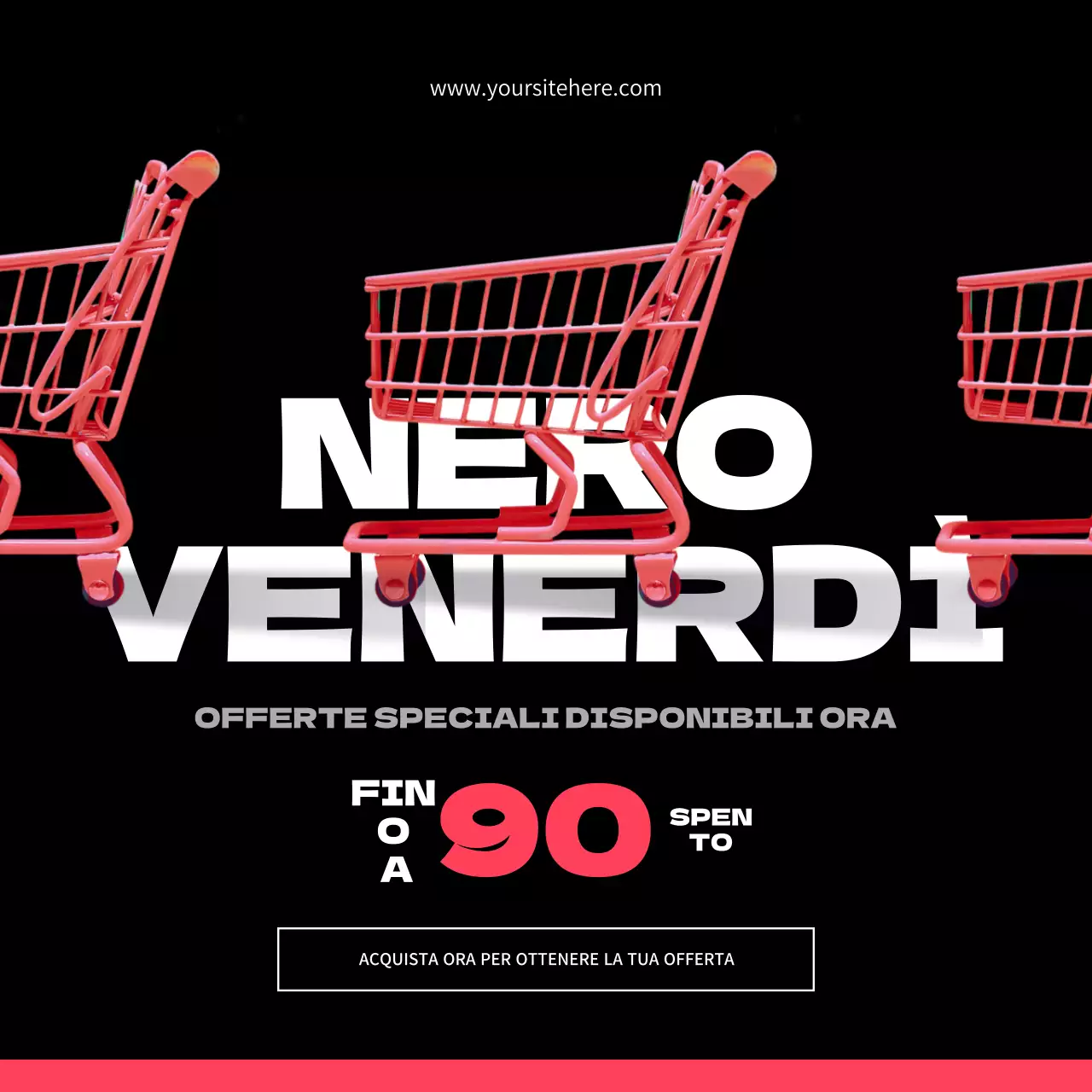 promozione vendita black bold