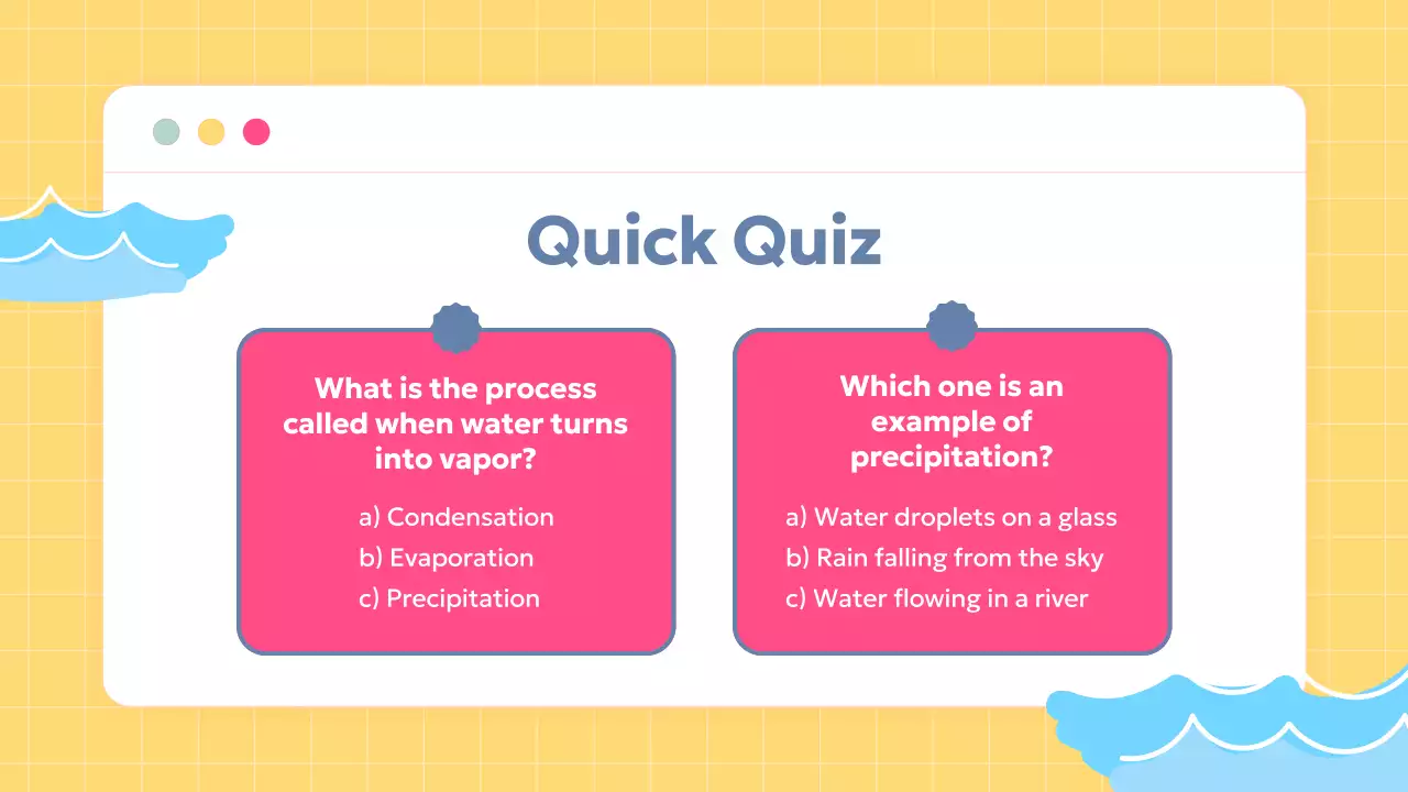 Yellow Simple Science Class Presentation
