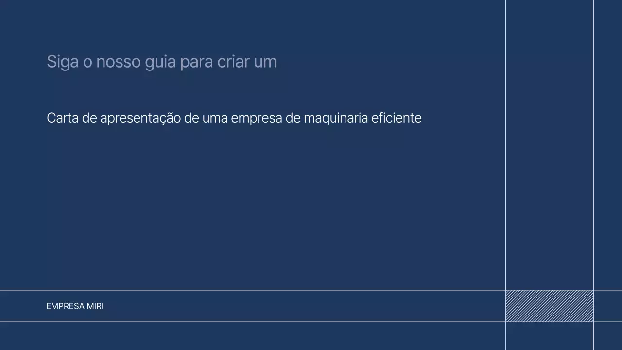 Promoção do perfil da empresa Blue Simple Manufacturing