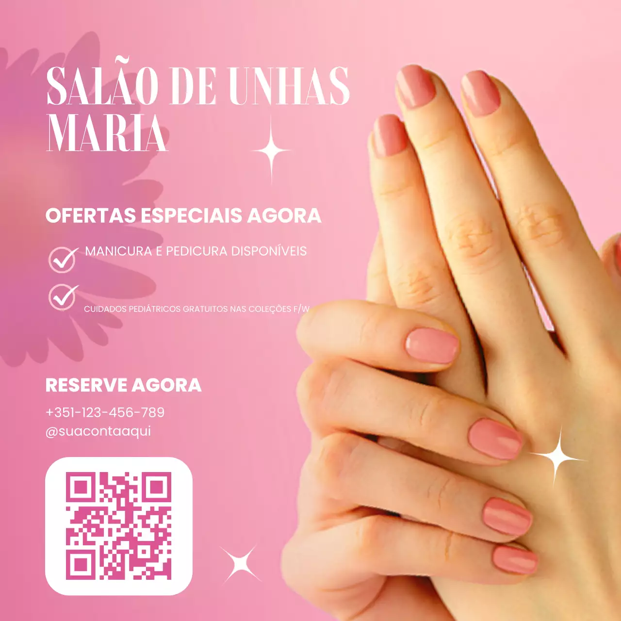 promoção salão de unhas moderno