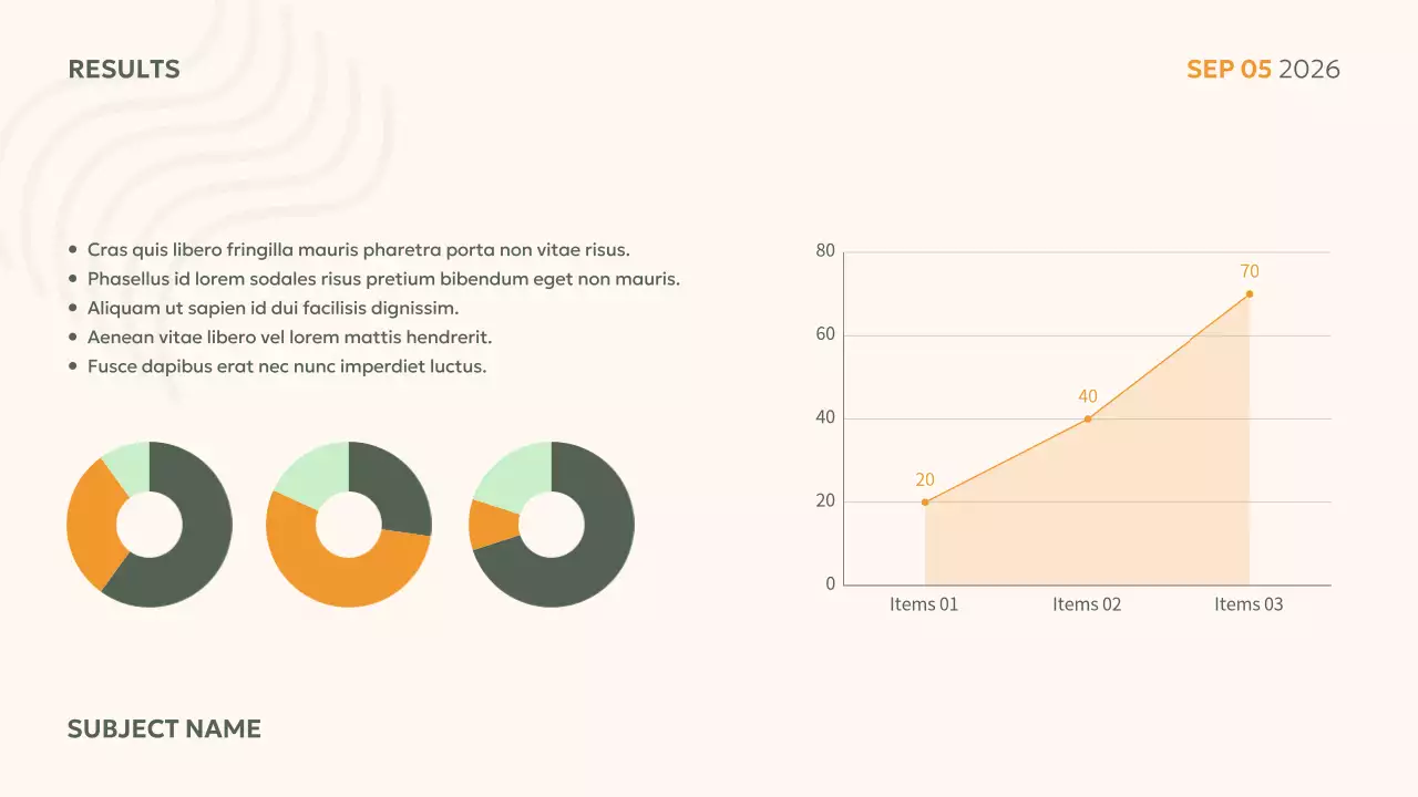 Beige minimal project overview presentation
