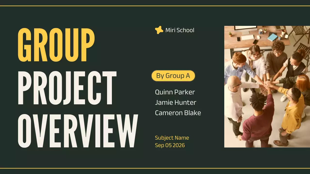 Apresentação do Projeto Profissional Amarelo