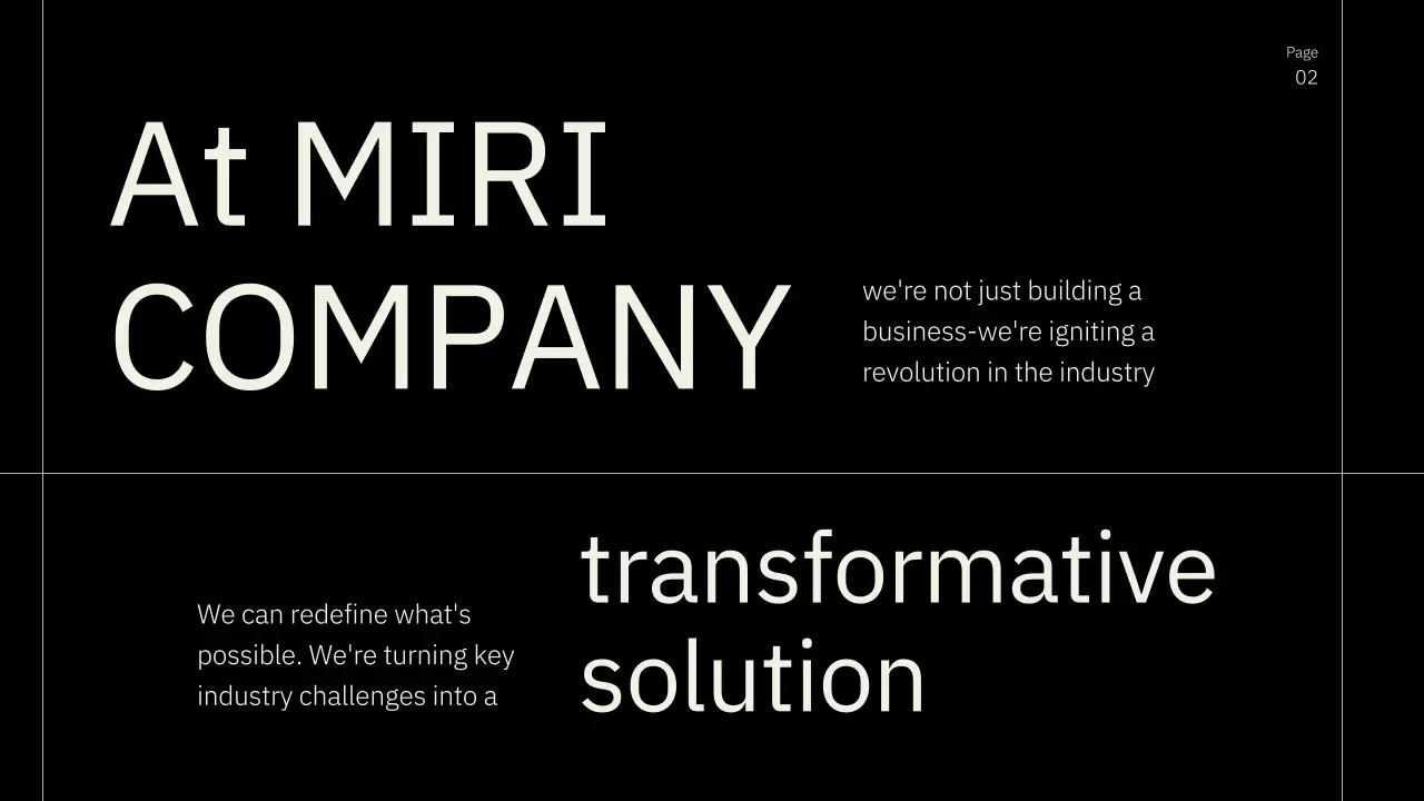 Brown Minimal Business Pitch Presentation