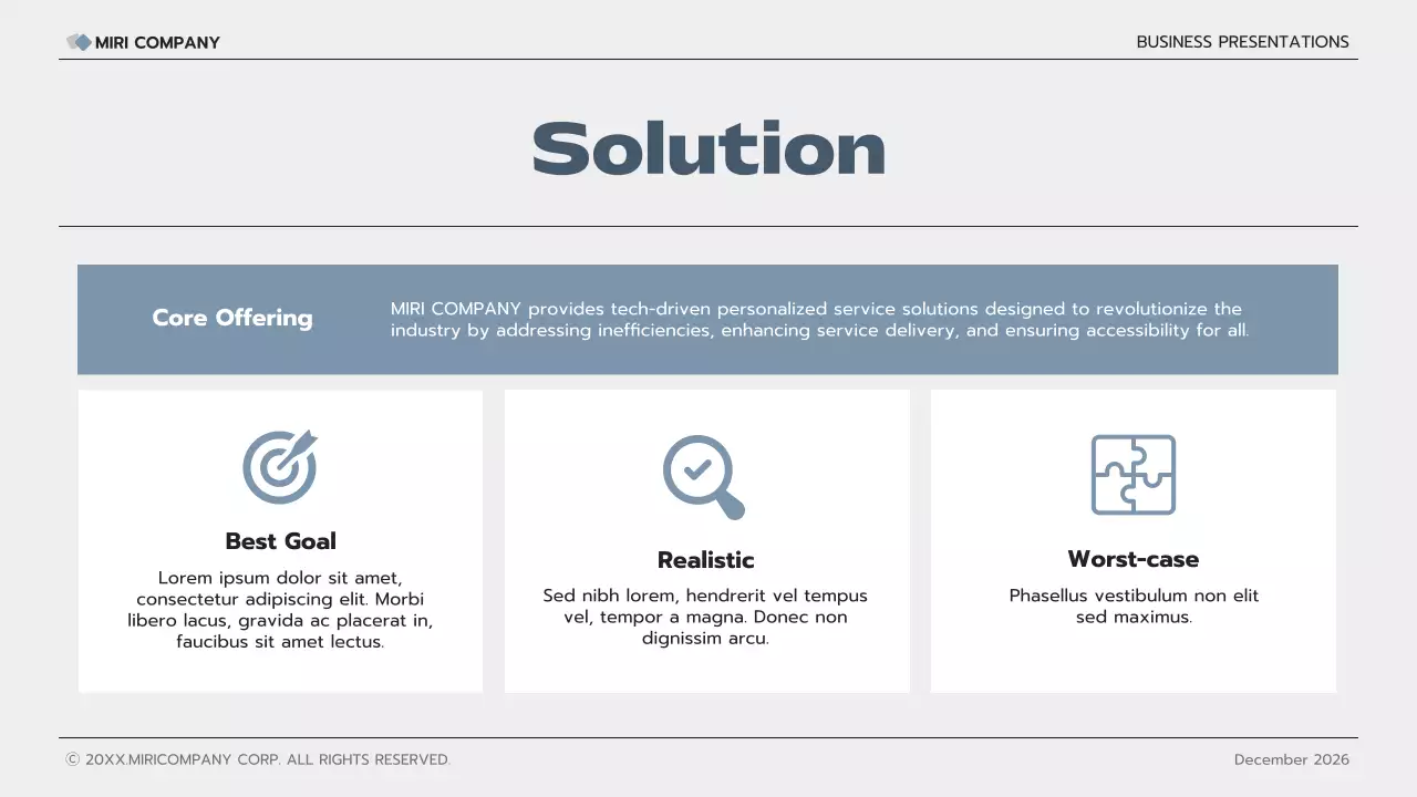 Grey Modern Business Pitch Presentation