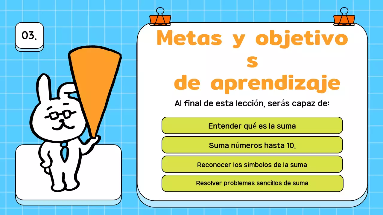 Azul alegre curso de matemáticas