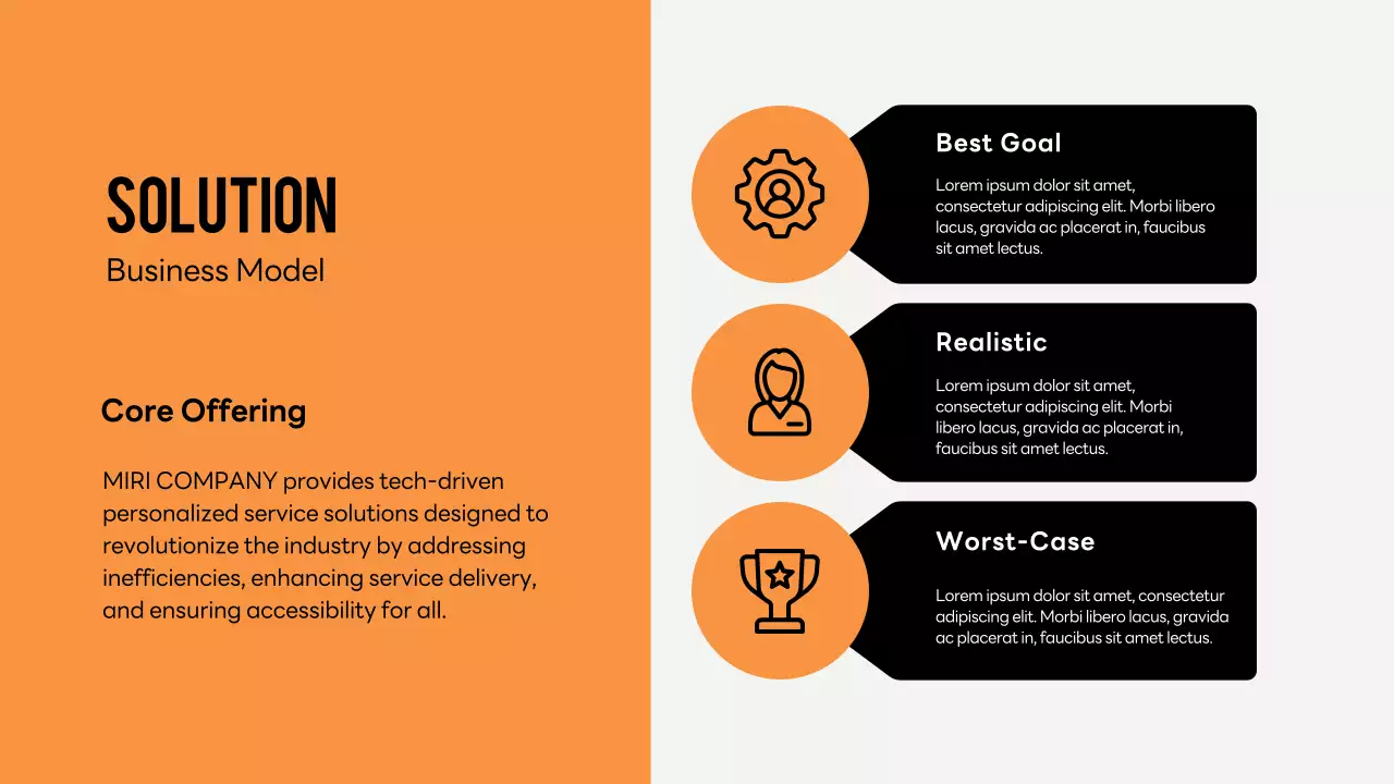 Orange Modern Business Pitch Presentation