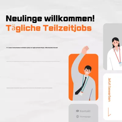 Orange Neat Stellenausschreibungen