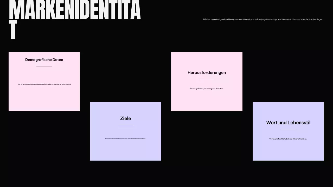 Black Modern Marketing Plan