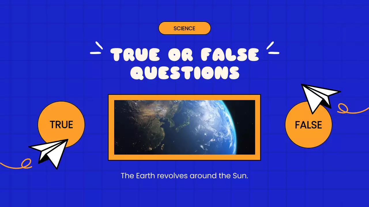 Blue Modern Quiz Guide Presentation
