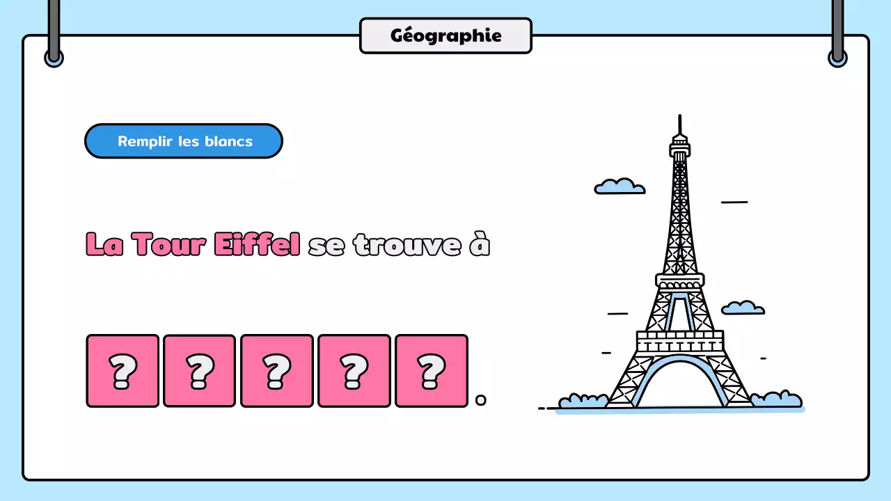 annonce du quiz de la bande dessinée bleue