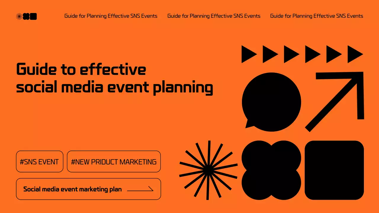 Trình bày hướng dẫn về phương tiện truyền thông xã hội hiện đại màu cam