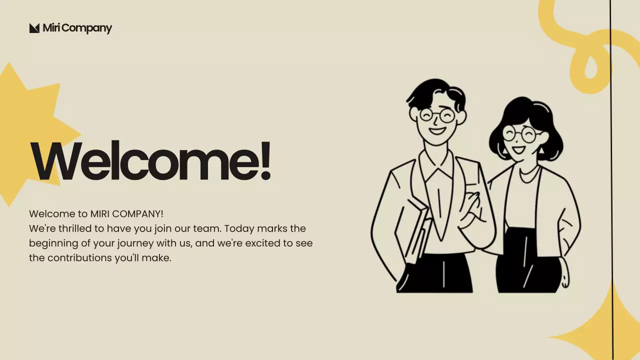 Beige Modern Employee Guide Presentation