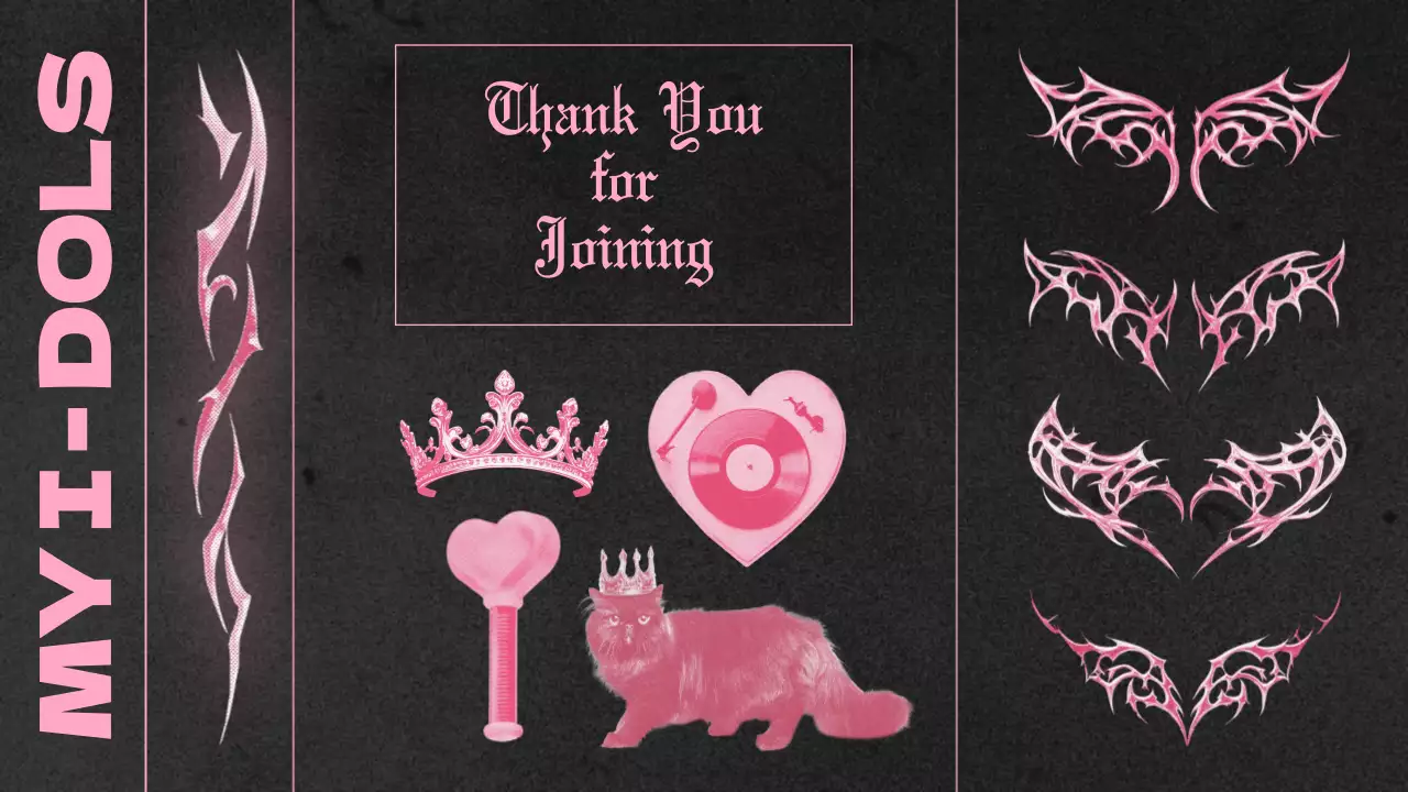 핑크 고딕 팬덤 가이드 프레젠테이션