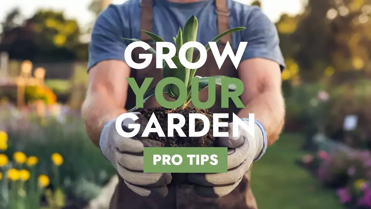 Green Rustic Gardening Guide YouTube Thumbnail