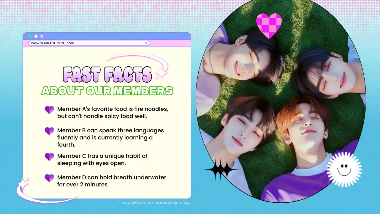 Blue Trendy Fandom Guide Presentation