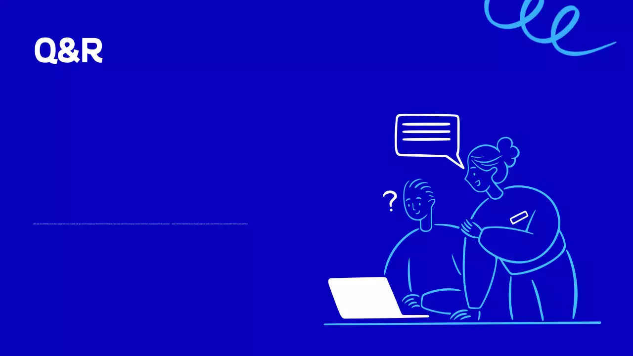 blue modern employee onboarding presentation