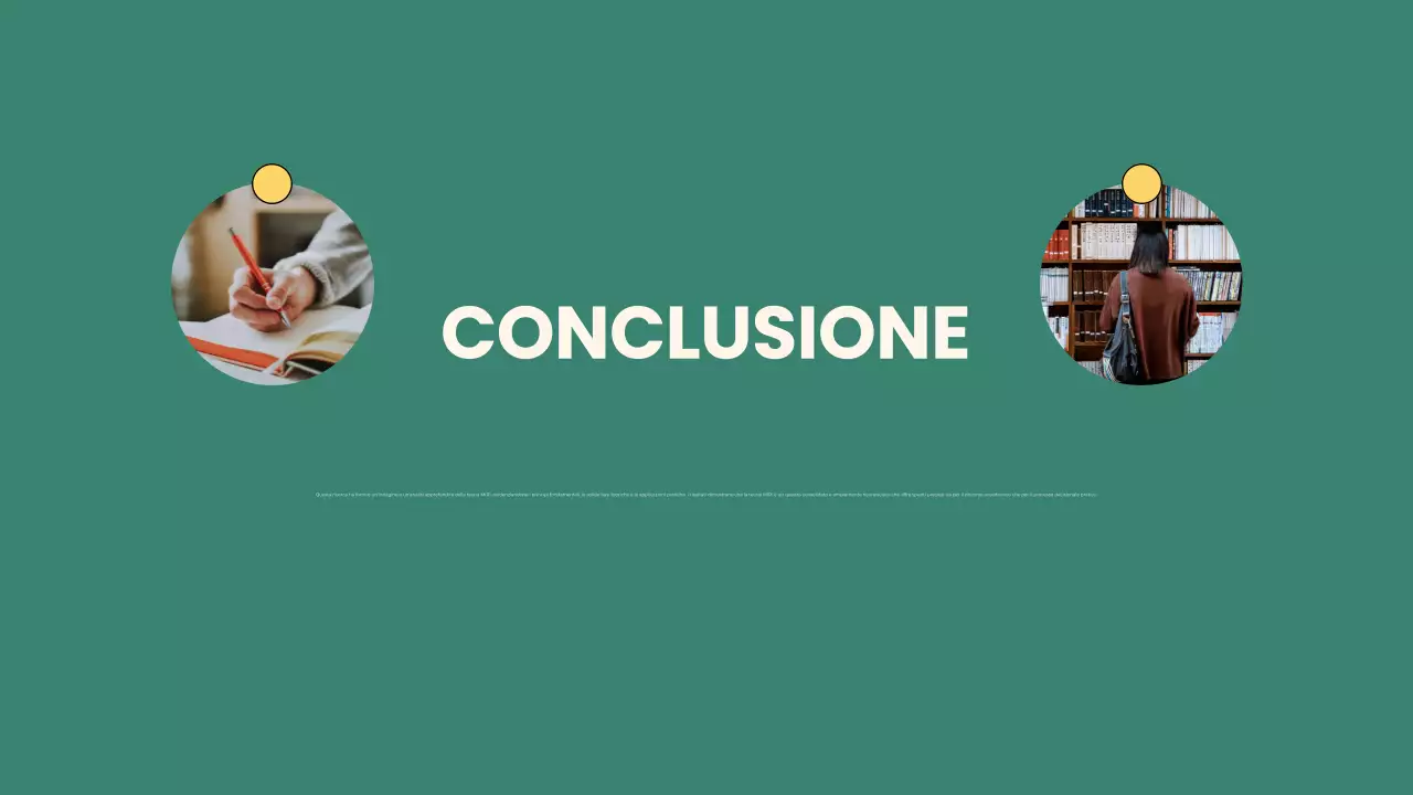 Presentazione del progetto di gruppo Green Modern