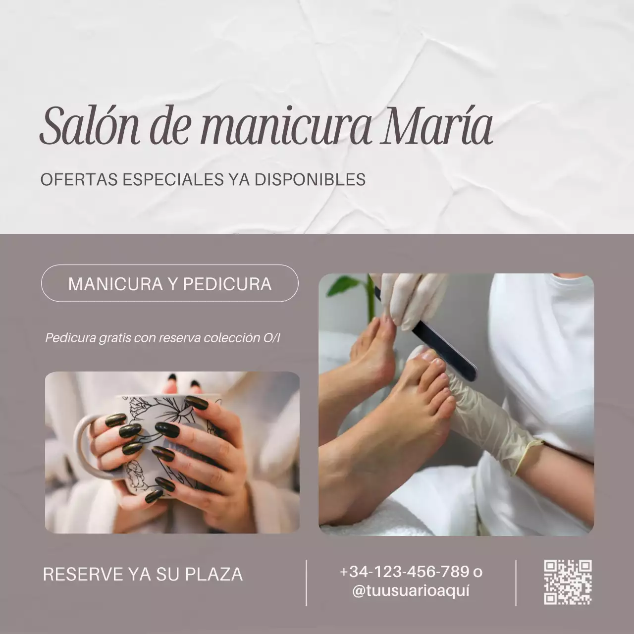 Promoción salón moderno gris