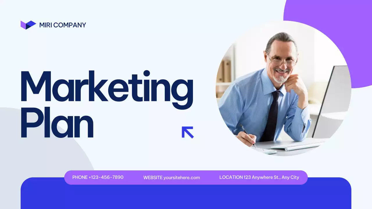 Blue Modern Marketing Presentation