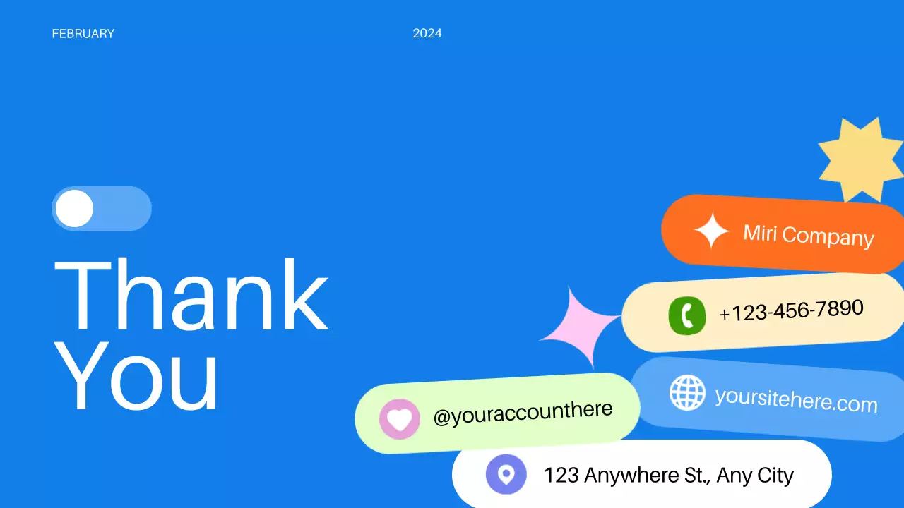 Blue Modern Marketing Plan Presentation