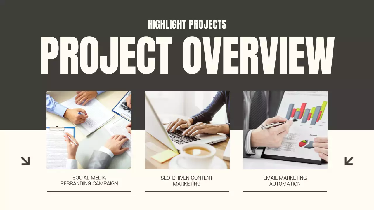 Orange Modern Portfolio Presentation