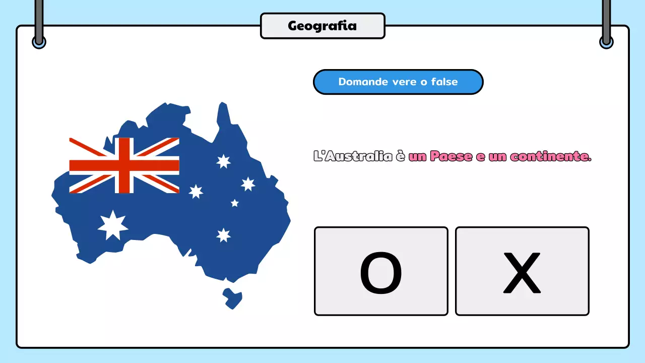 annuncio quiz fumetto blu